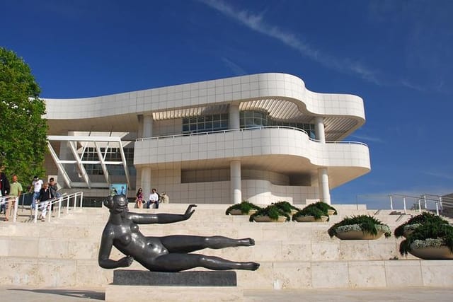 Entrance to the Getty Center